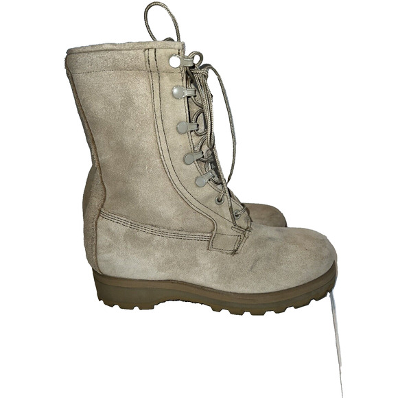 Boots Tactical Desert Tan Combat 08-D-1042 Gore-Tex Vibram Men's Size 5.5 - Picture 7 of 12
